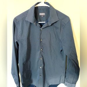 Men’s Slim Fit Stretch Button Up
